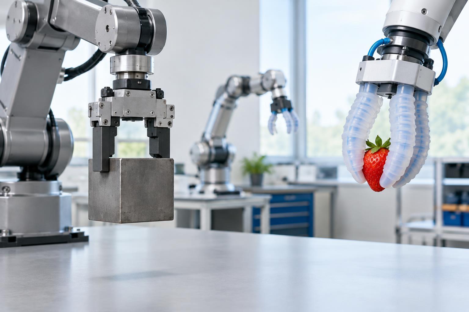 Soft Robots vs. Rigid Robots: How Materials Change Their Uses