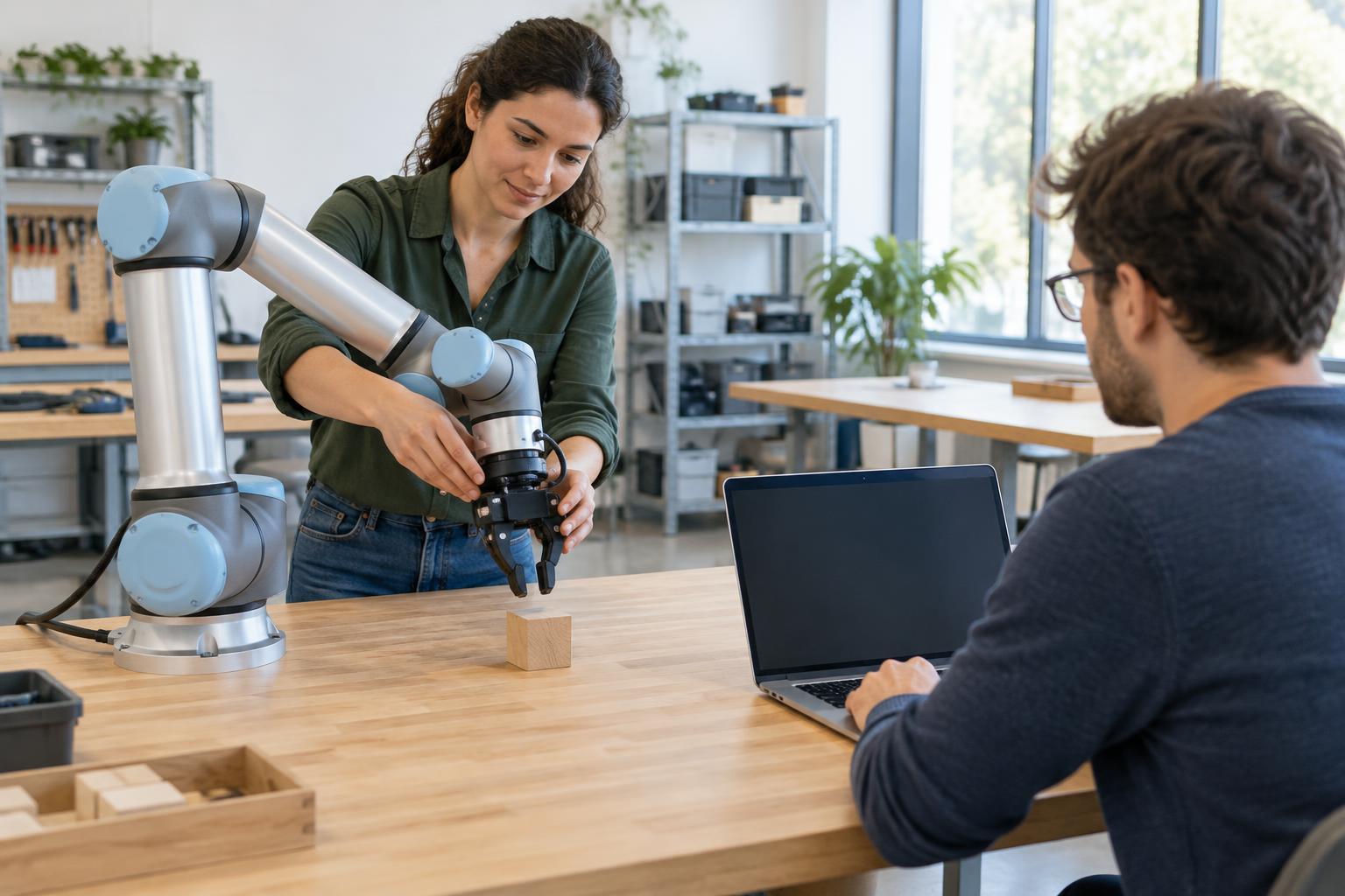 Teaching a Robot by Demonstration vs. Programming Its Movements