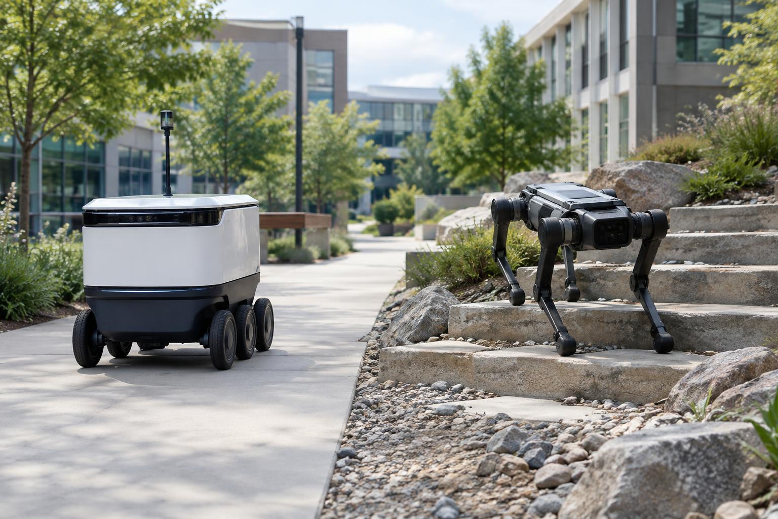 Wheeled vs. Legged Robots: Where Each Works Best