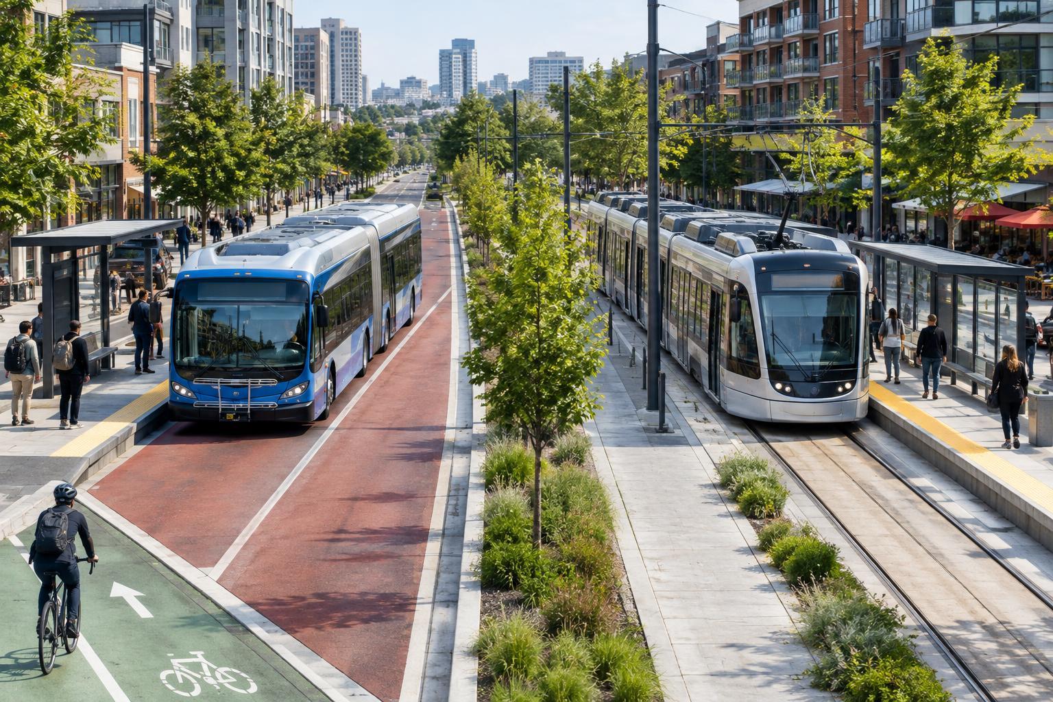 Bus Rapid Transit vs. Light Rail: How Cities Compare the Options