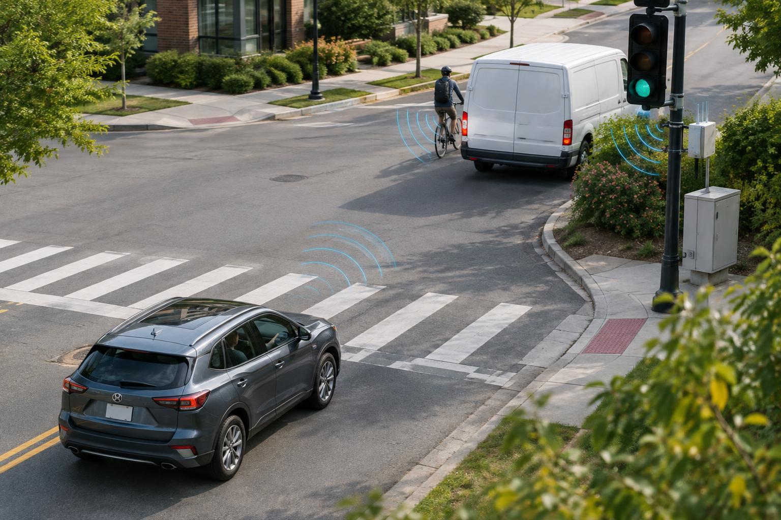 Vehicle-to-Everything Communication: What It Could Add to Road Safety