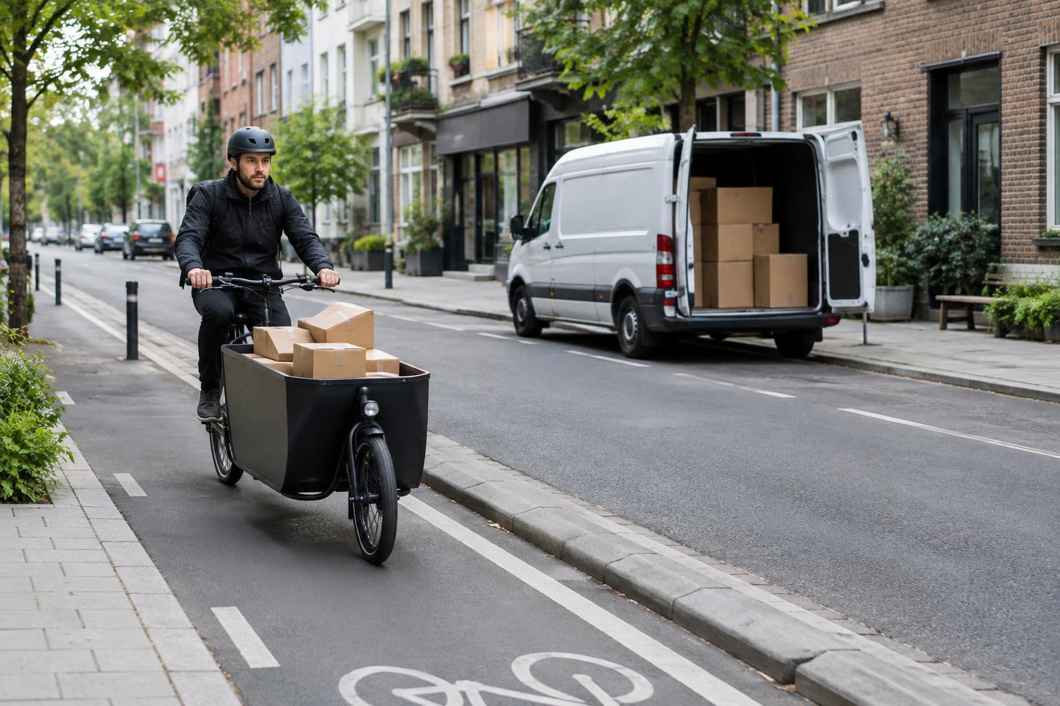 Cargo Bikes vs. Delivery Vans: Which Works Better for Local Deliveries?